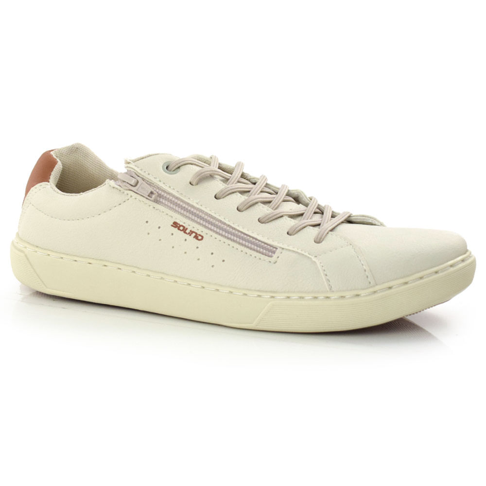 Sapatênis Masculino Sound Walk Creme E2542