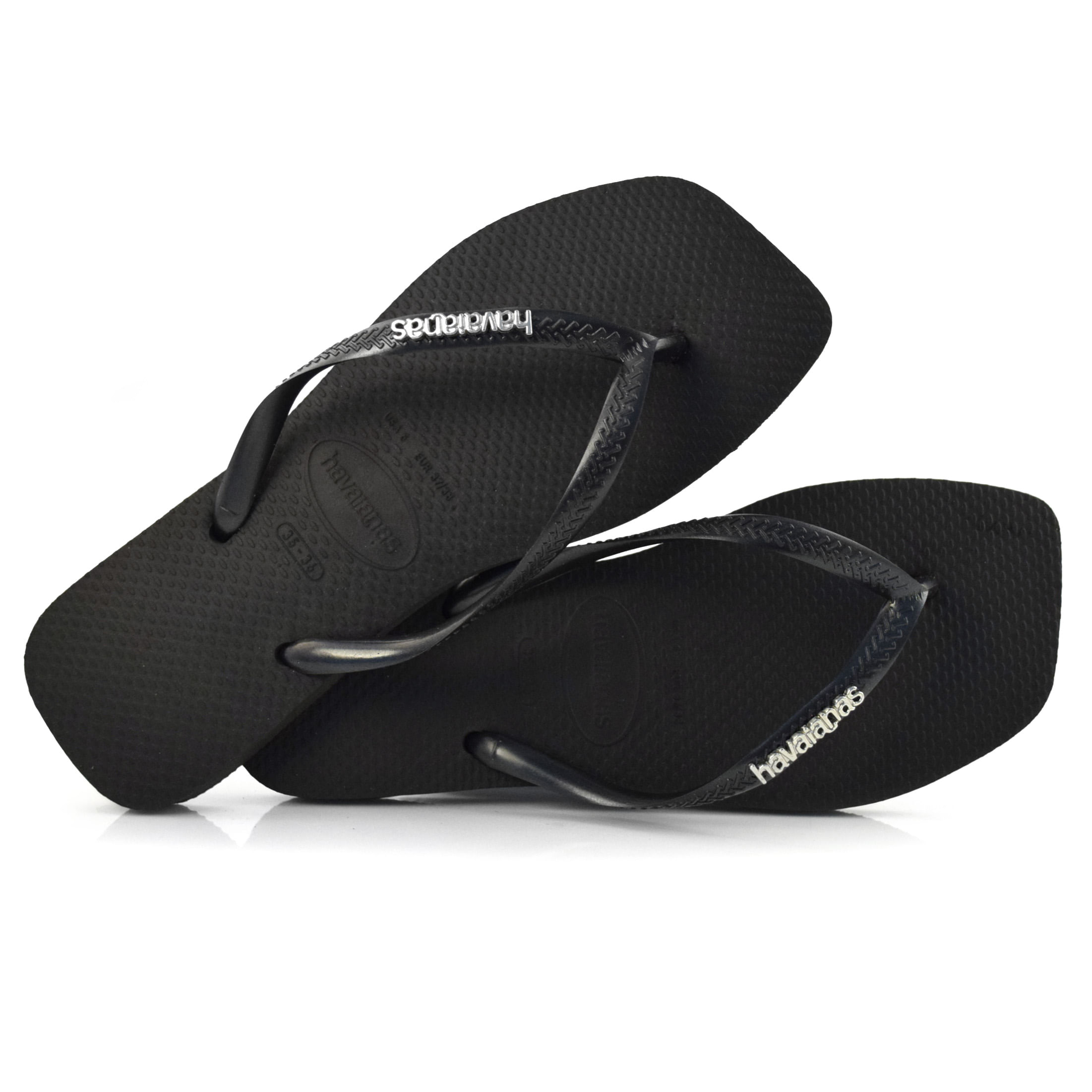 Chinelo Feminino Havaianas Slim Square Preto 4148257 - Main Image