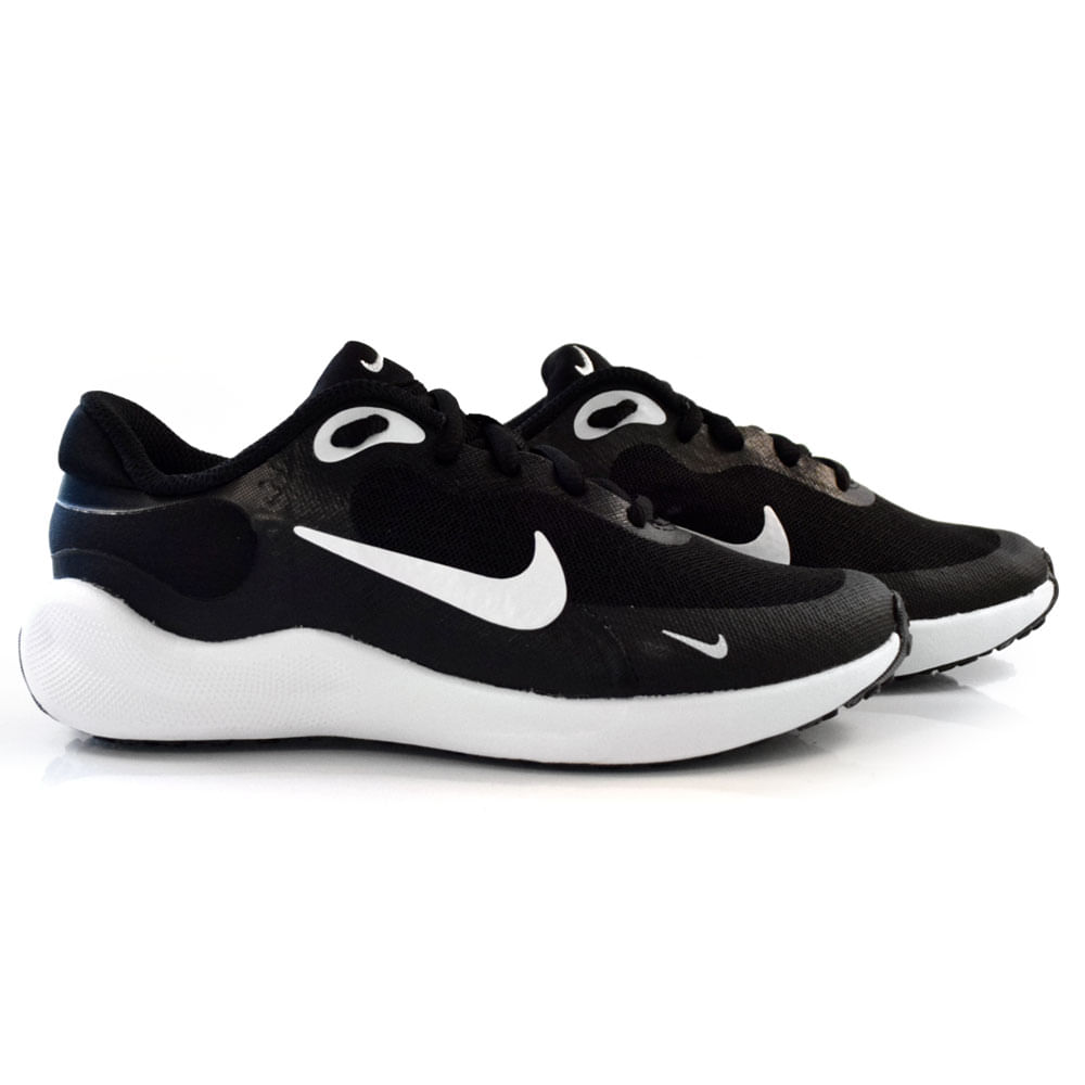 Tênis Infantil Nike Revolution do 31 ao 36 Preto FB7689-003 JR