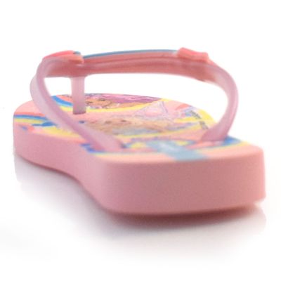 rima　1001 Sandália Lolla Couro Confort Rosa Salto Bloco - Santa Lolla