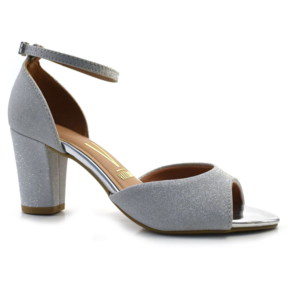 Vizzano Sandalia Social Para Casamento Sandália De Festa Feminina