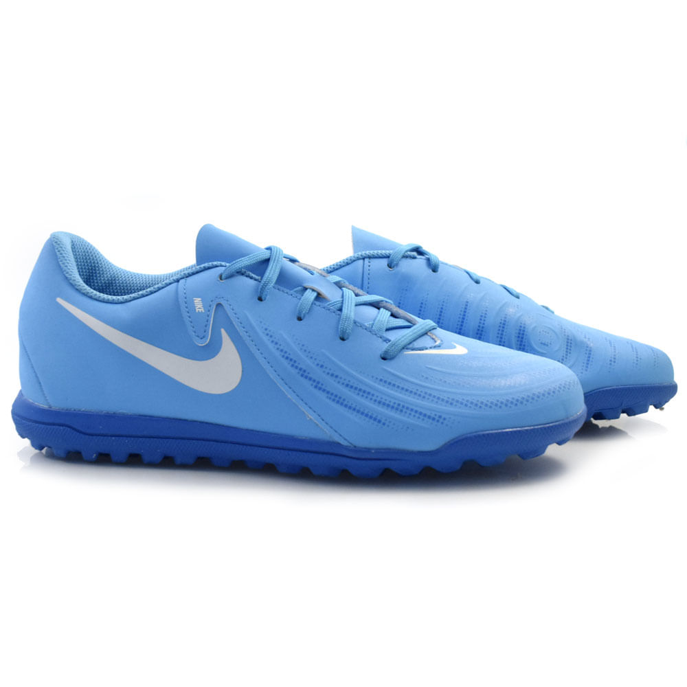 Chuteira Society Nike Phantom Azul FJ2587-400