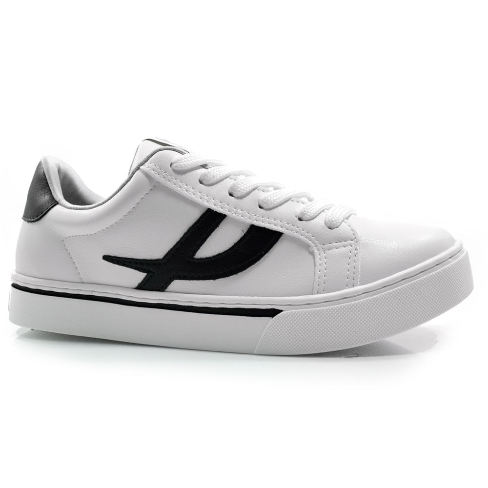 Tênis Casual Feminino Via Marte Branco 016-012-03