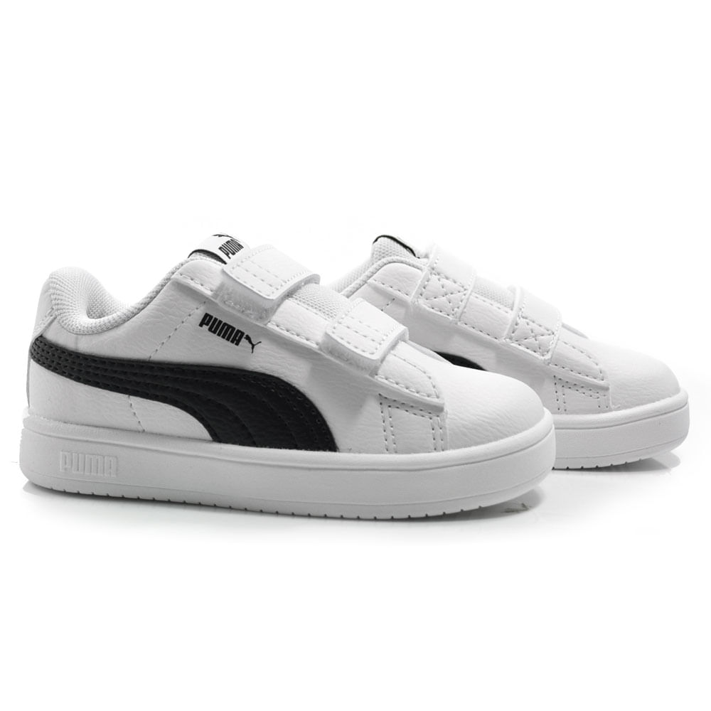 Tênis Infantil Puma Rickie Classic do 20 ao 25 Branco 394254