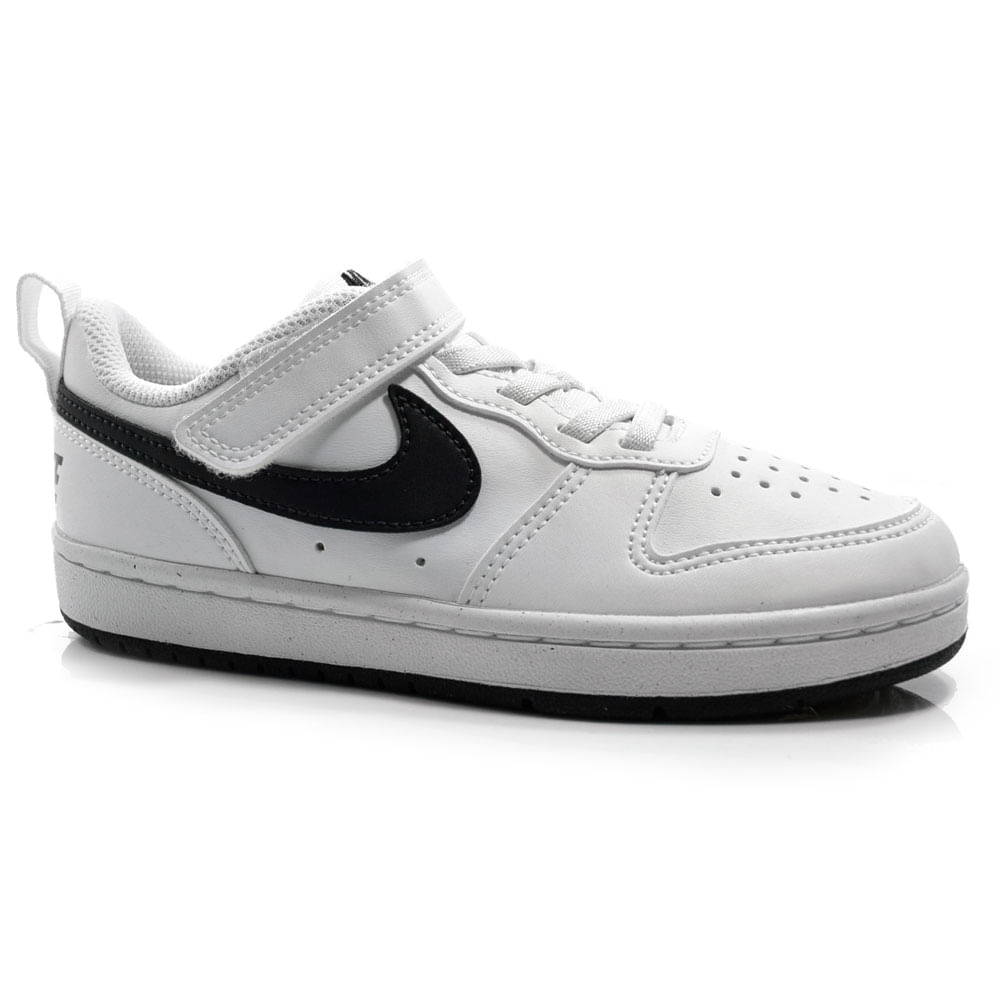 Tênis Infantil Nike Court Borough do 27 ao 33 Branco DV5457-104