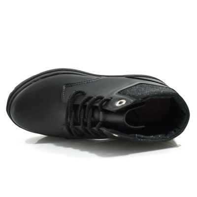 Coturno Infantil Kidy do 28 ao 35 Preto 363-0033