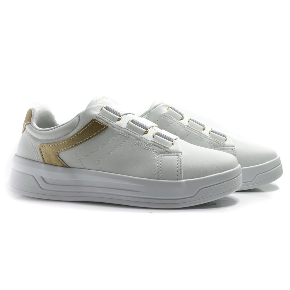 Tênis Casual Feminino Comfortflex Branco 2587331