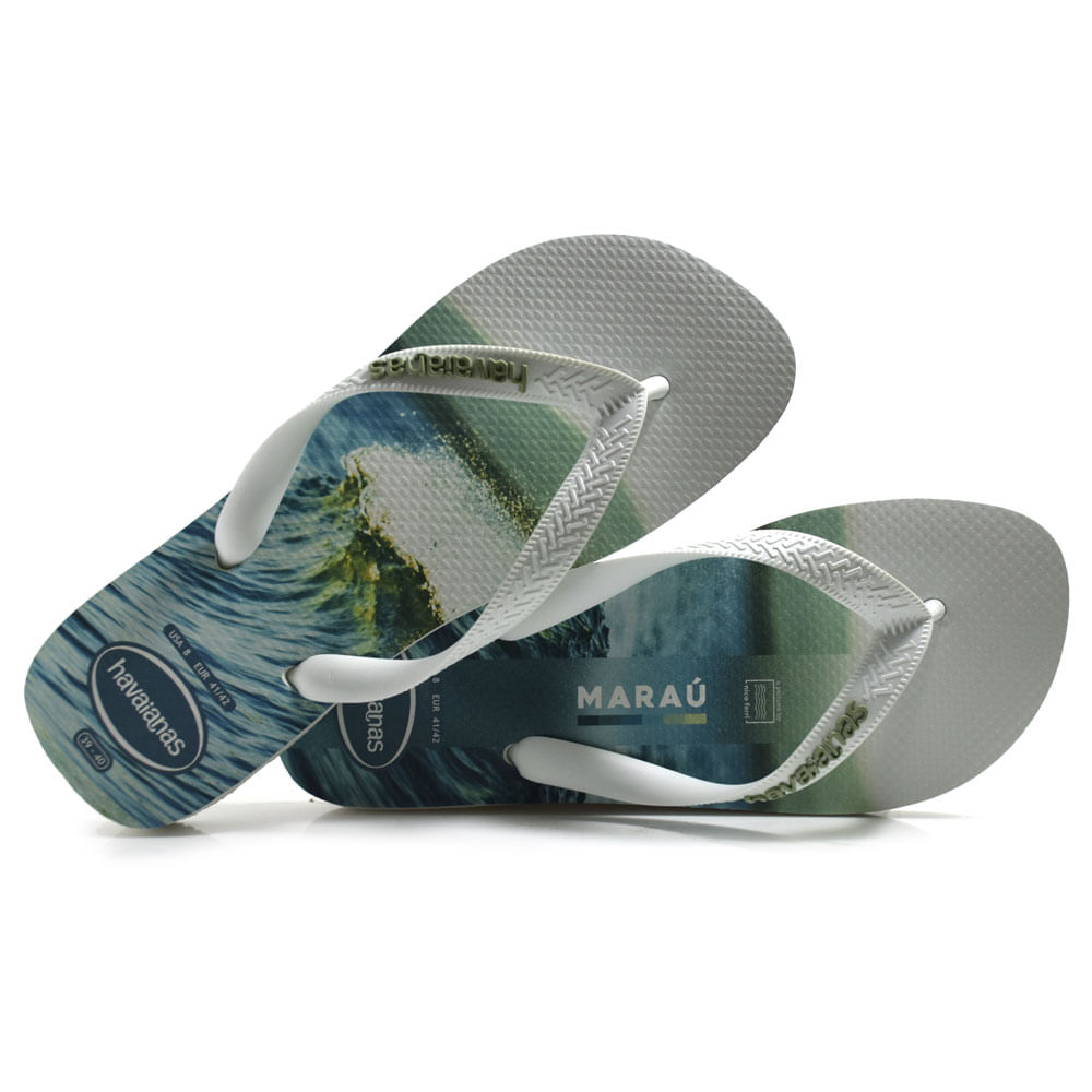 Chinelo Masculino Havaianas Top Surfer I Branco 4149971