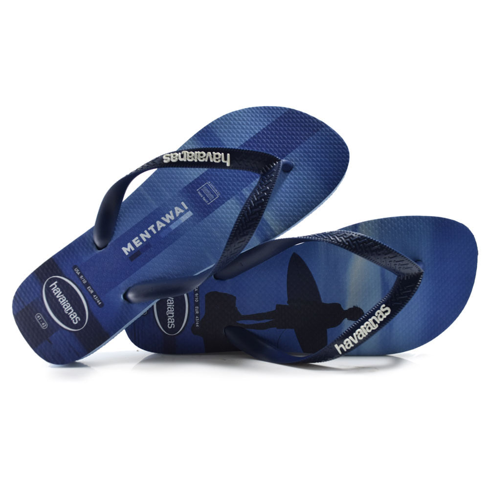 Chinelo Masculino Havaianas Top Surfer I Azul 4149971