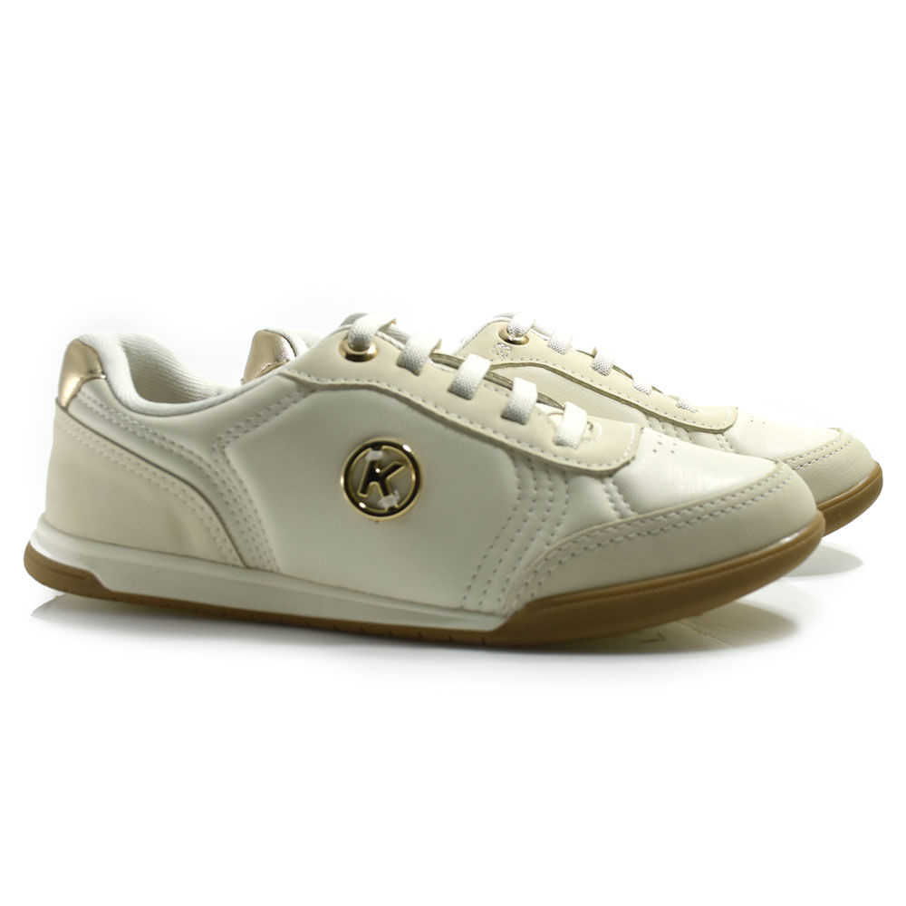 Tênis Casual Feminino Kolosh Bege C4085